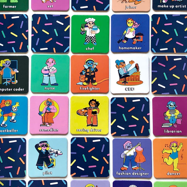 Mr & Miss Match - The equal pairs memory game